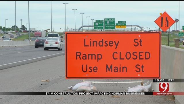 Interstate 35 Expansion Project In Norman Is Halfway Complete