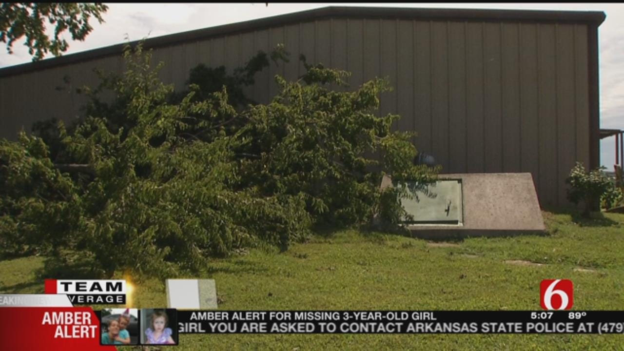 Inola Family Safe After Being Trapped in Storm Shelter