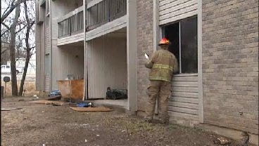WEB EXTRA: Firefighters On Scene Of Willow Creek Apartment Fire