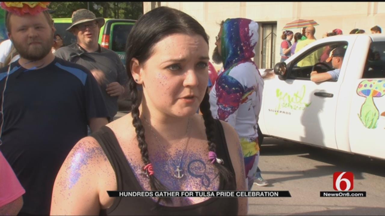 Tulsa Pride Parade Brings Hundreds To Downtown