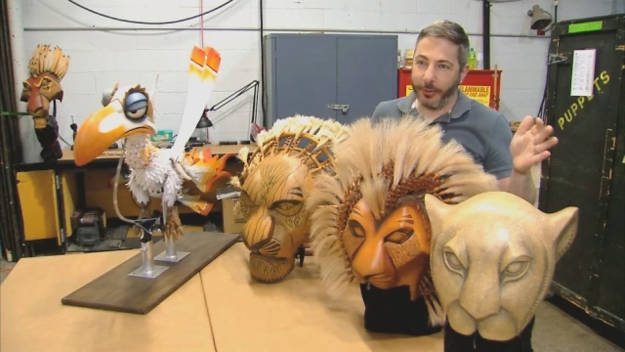 WEB EXTRA: Puppet Master For The Lion King Talks About Show Responsibilities