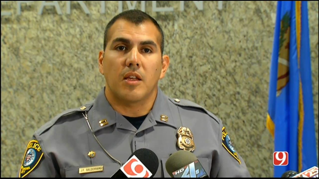 WEB EXTRA: OKC Police Hold News Conference Regarding Deadly Officer-Involved Shooting