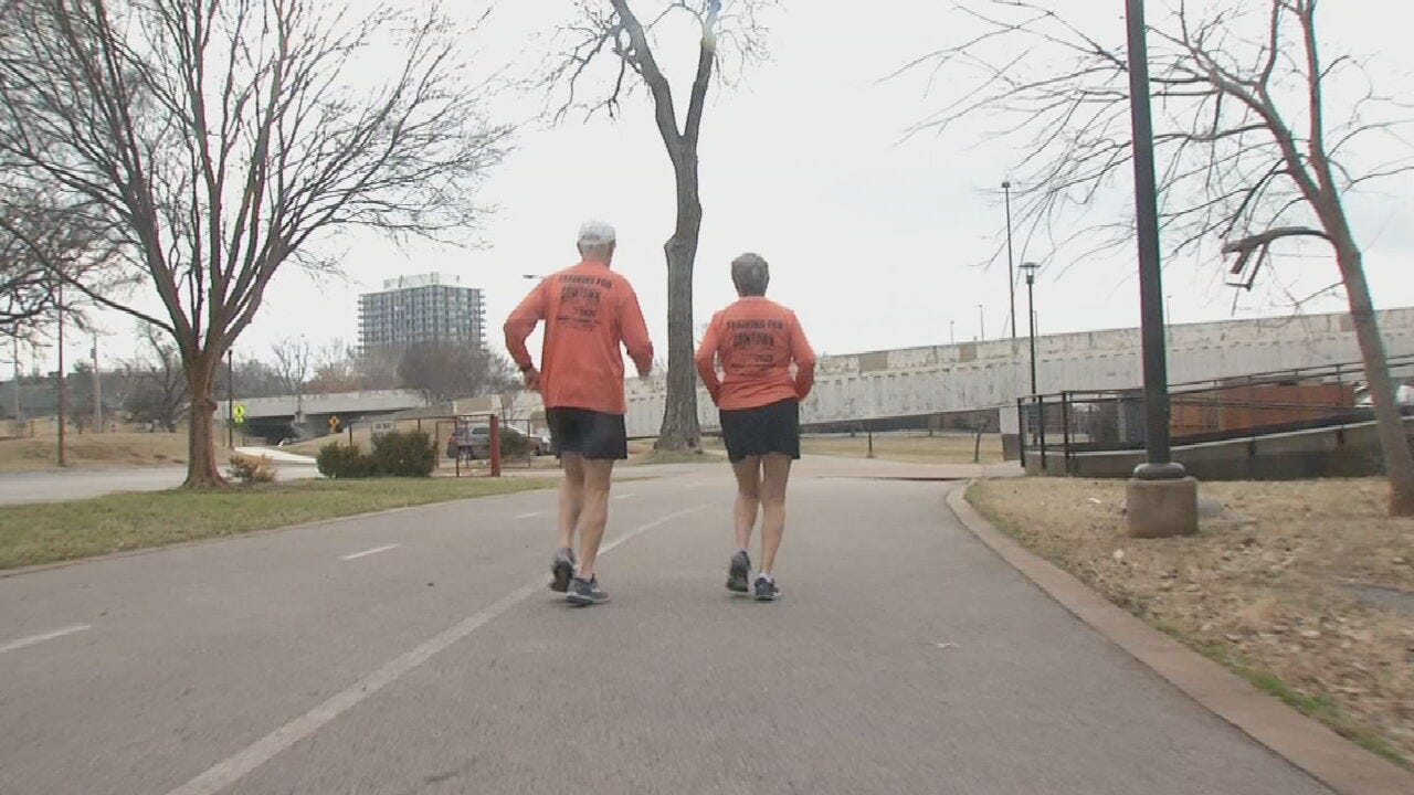 Tulsa Couple In Their 70s Prepare For Upcoming Half-Marathon