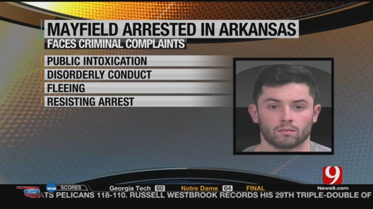 Mayfield Arrested In Arkansas