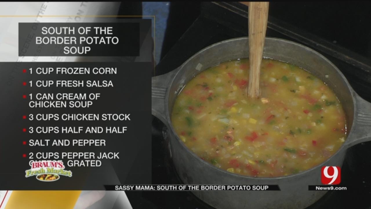 South Of The Border Potato Soup