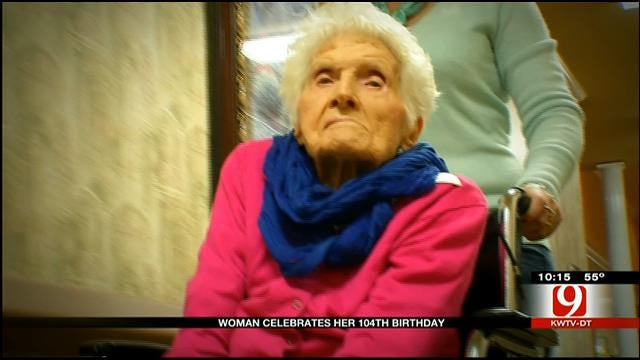 Oklahoma Woman Celebrates 104th Birthday