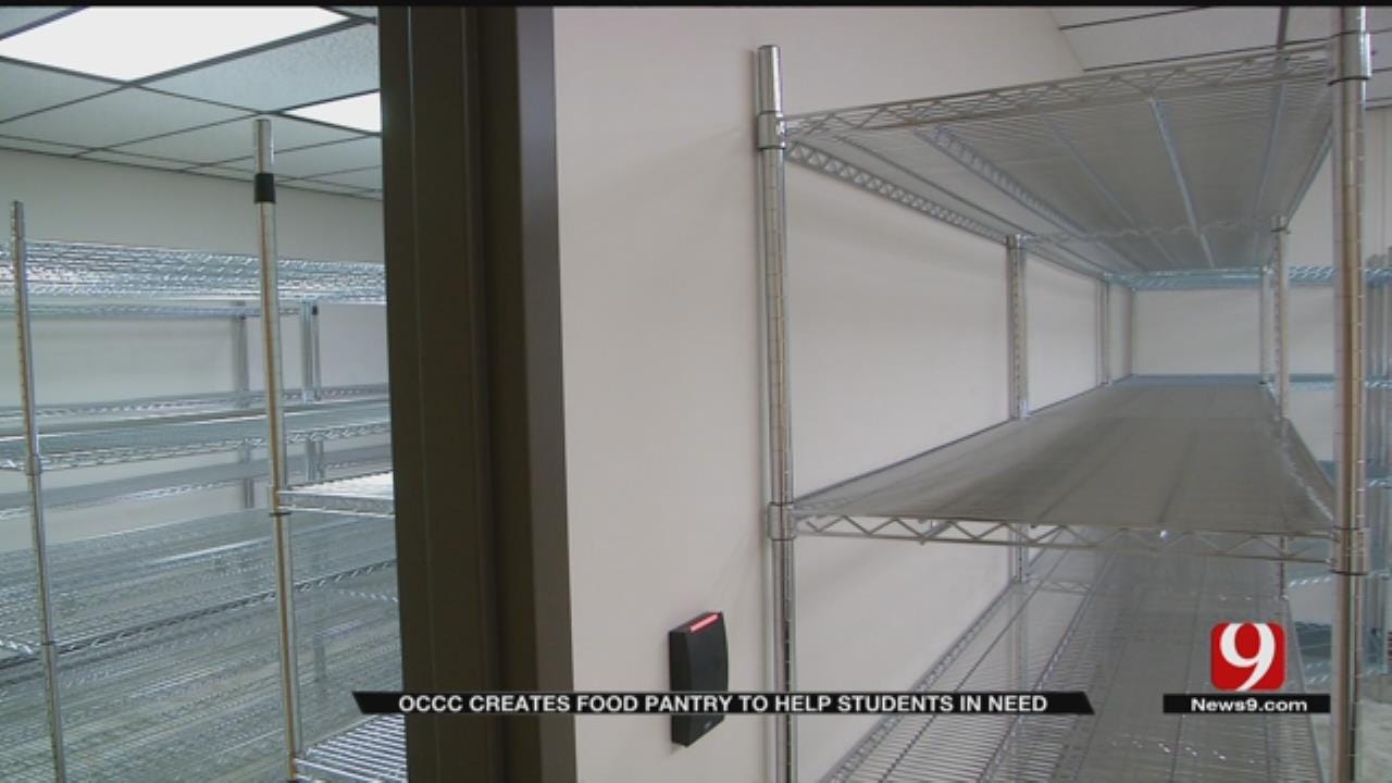 OCCC Creates Food Pantry To Help Students In Need