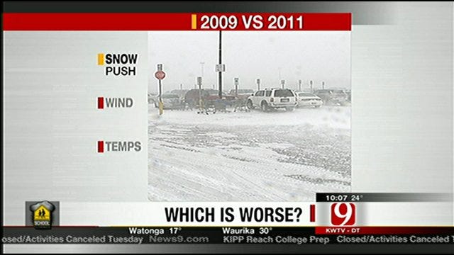 2009 vs. 2011: Which Storm Is Worse?