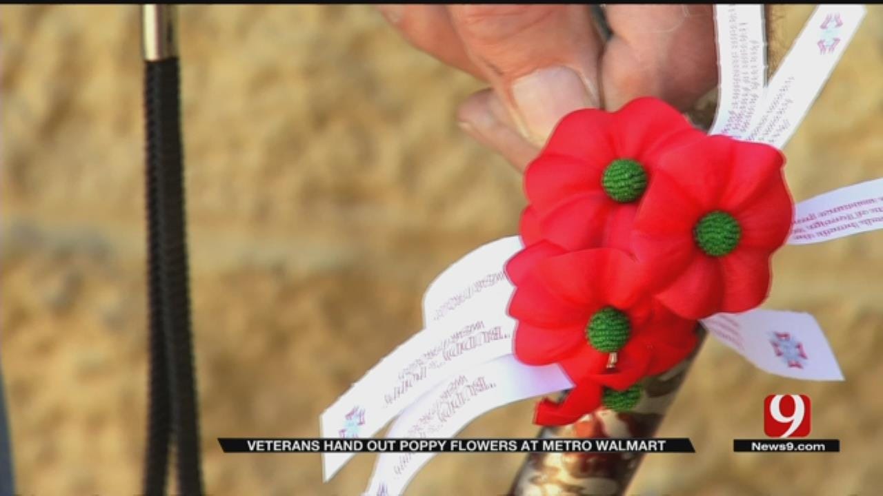 Veterans Give Poppies To Honor Fallen On Memorial Day