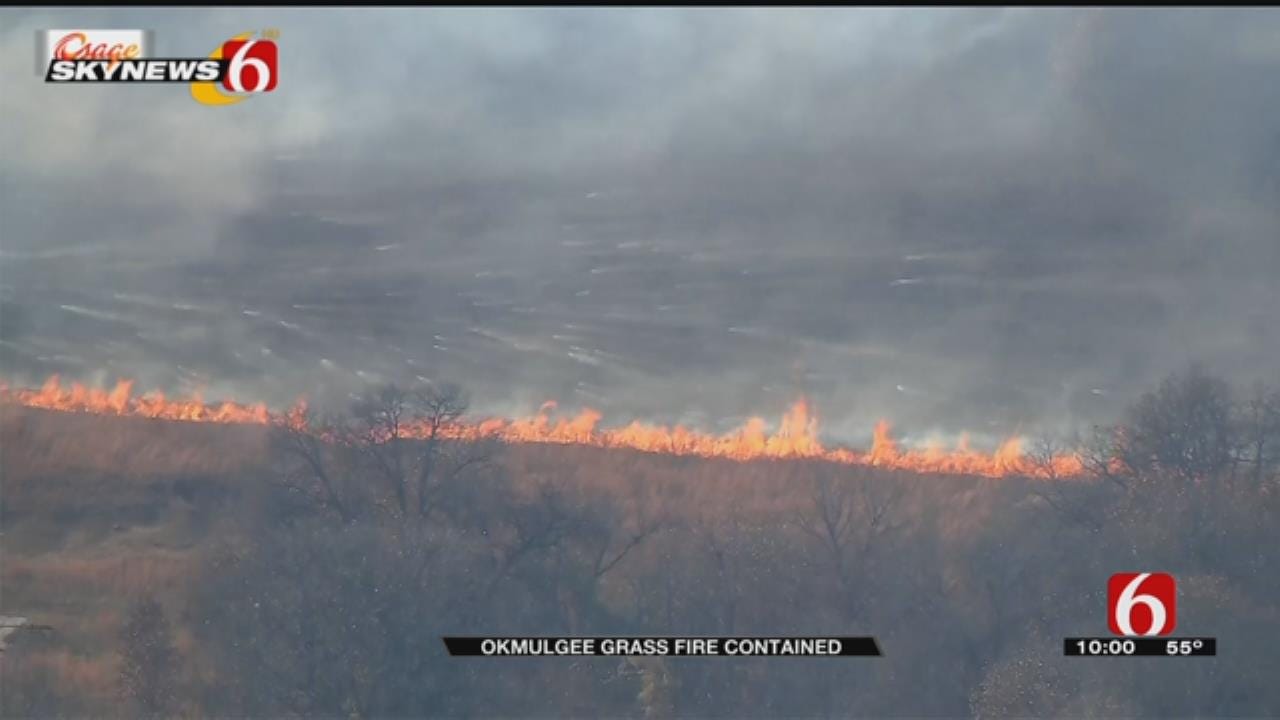Resident Thankful For Neighbors, Fire Department After Okmulgee County Wildfire