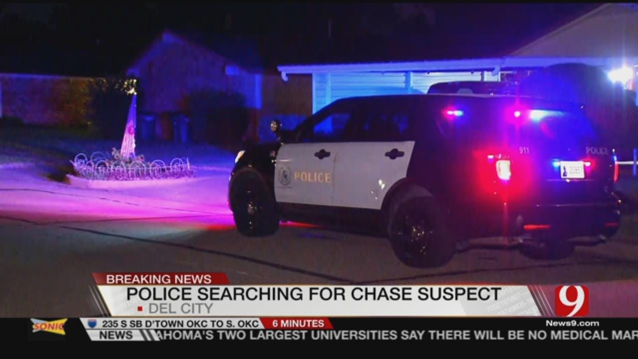 Suspect Leads Police On Chase Through Del City