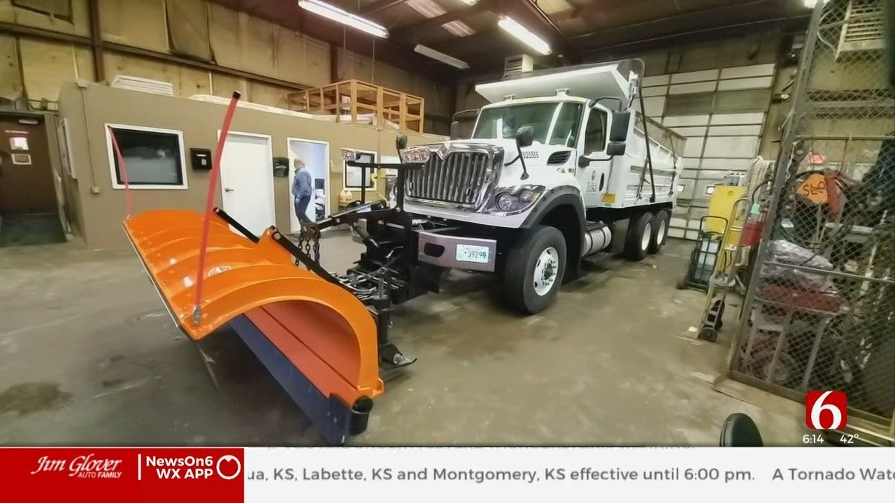 Tulsa Road Crews On Standby For Winter Weather