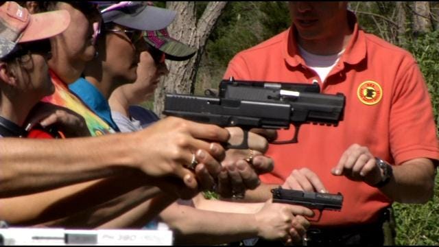 Oklahomans Train To Become 'Well-Armed Women'