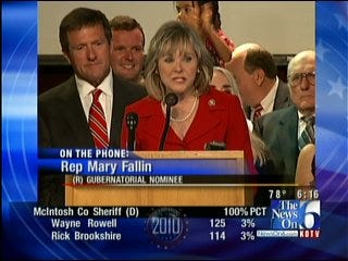 Congresswoman And Republican Nominee Mary Fallin Talks About Her Win