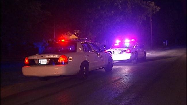 WEB EXTRA: Video From Scene Of North Tulsa Manhunt