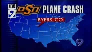 2001: News 9 Breaking News Coverage of OSU Plane Crash
