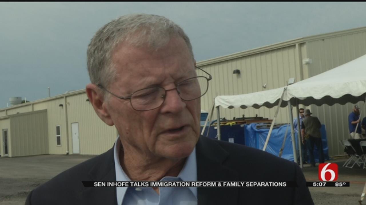 Oklahoma Senator Jim Inhofe Comments On Immigration Reform