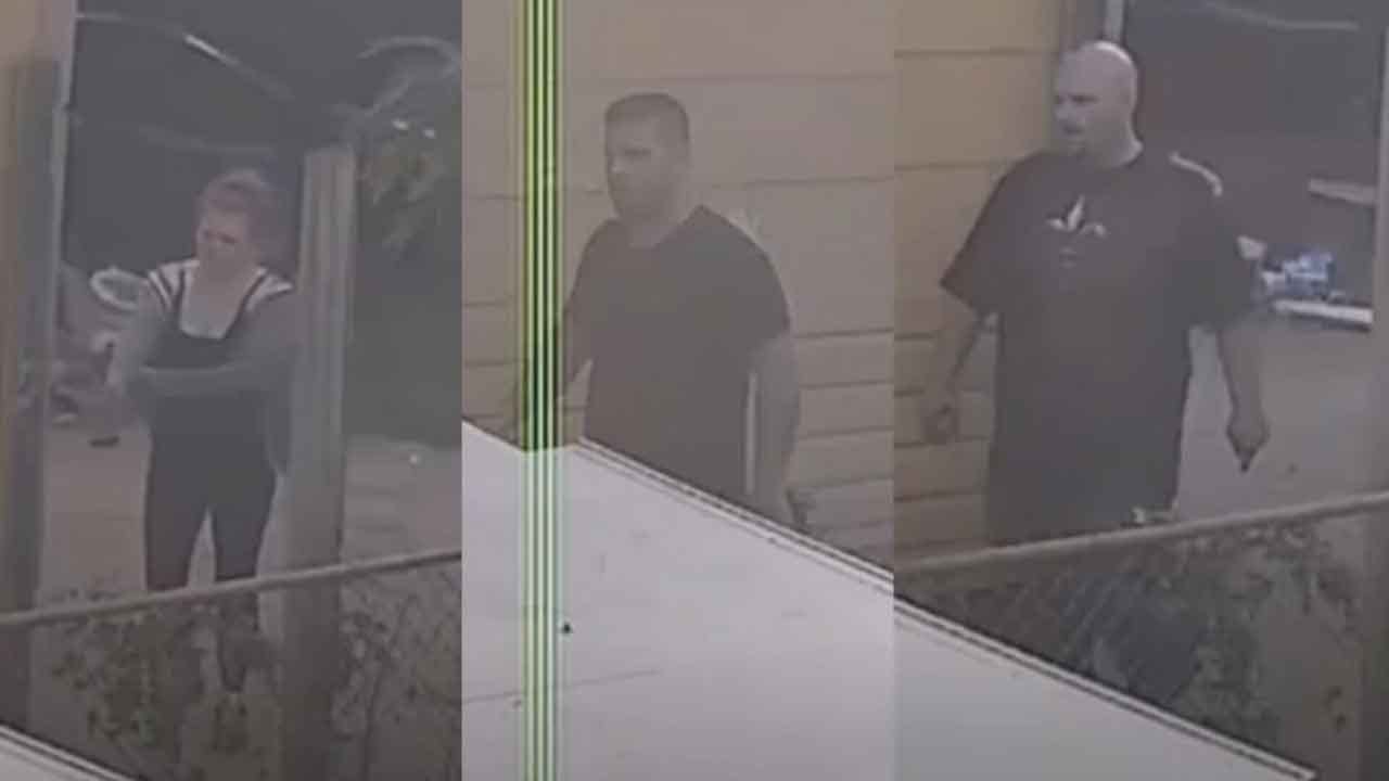 Trio Of Home Burglars Caught On Camera, Car Left Behind At SW OKC Home