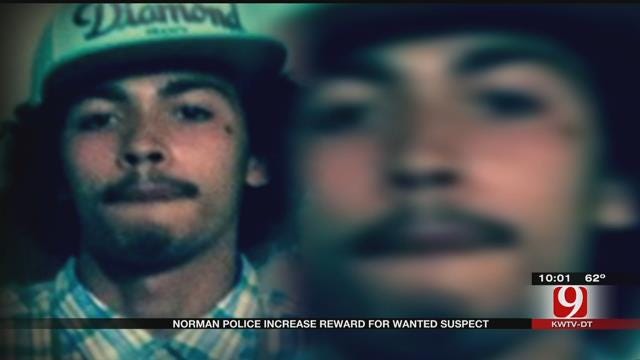 Norman Police Increase Reward For Wanted Suspect