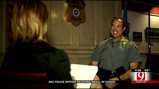 OKC Police Office To Receive Medal Of Honor