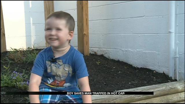 Tenn. Boy, 3, Saves Man Trapped Inside Hot Car