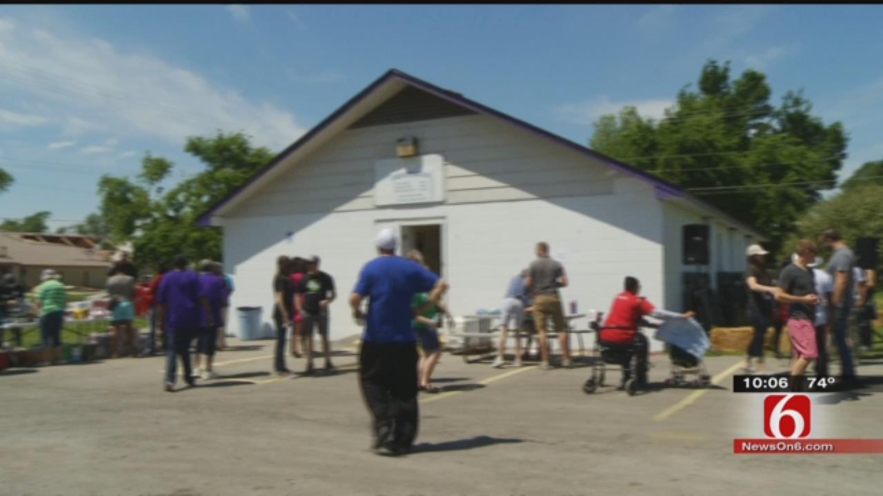 Churches Hold Block Party To Support North Tulsa Tornado Victims