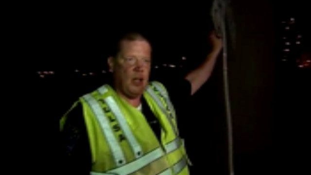 WEB EXTRA: Tulsa Police Officer Matthew Harker Talks About Van-Train Crash