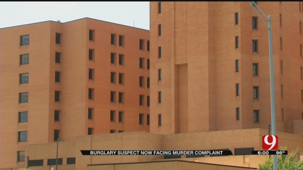 Burglary Suspect Faces Murder Complaint After Incident At Local Hospital