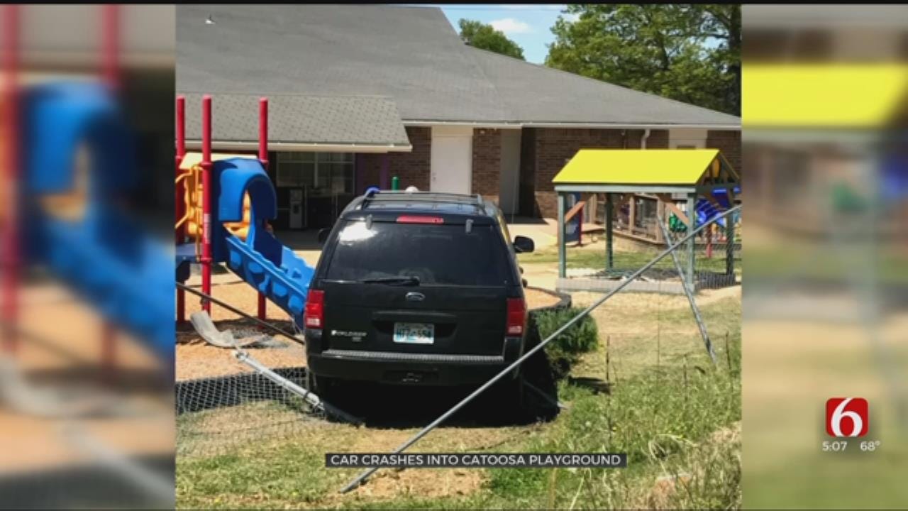 Car Crashes Into Catoosa Daycare Playground