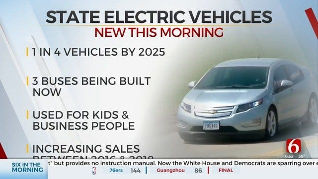 Cherokee Nation Says State Needs To Invest In Electric Vehicles