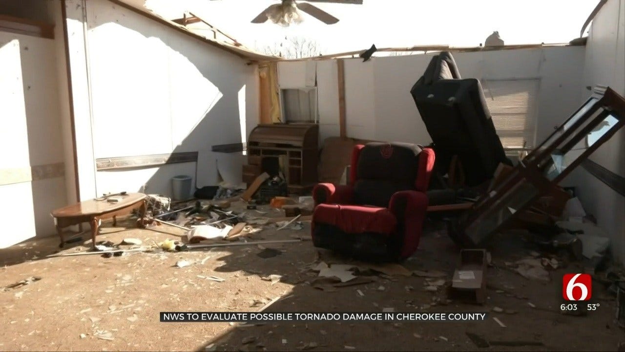 National Weather Service To Evaluate Possible Tornado Damage In Cherokee County