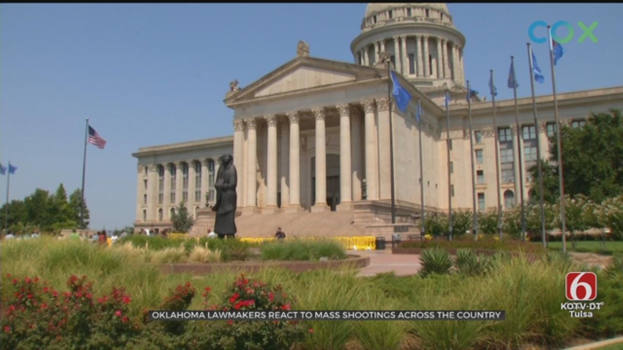 Oklahoma Lawmakers React To Mass Shootings Across The Country
