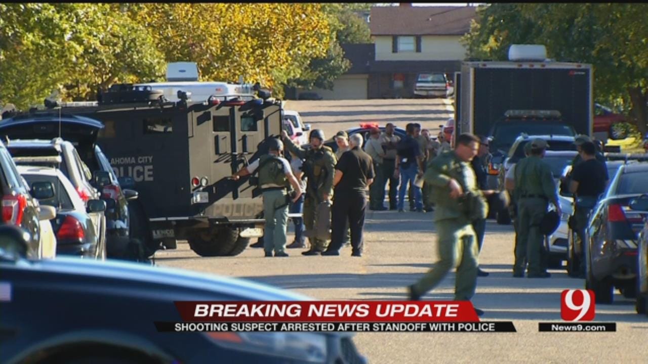 Suspect Arrested After Standoff With Police In NW OKC Neighborhood