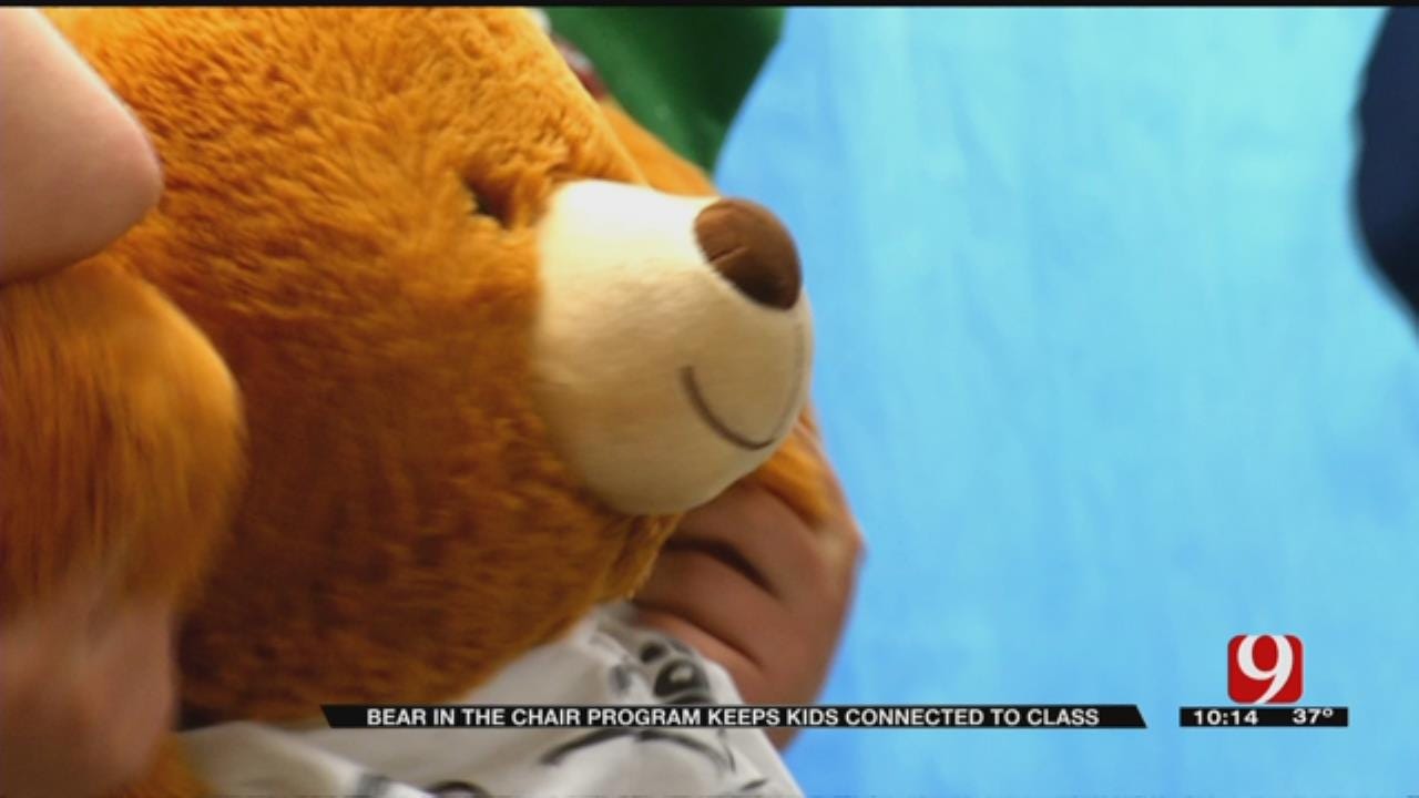 Bear In The Chair Program Keeps Young Oklahoma Patients Connected