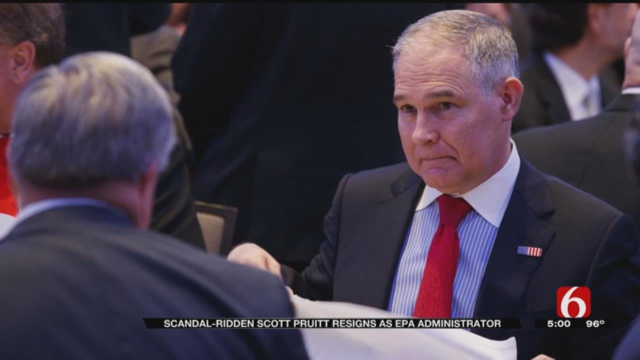 Scott Pruitt Resigns As EPA Administrator