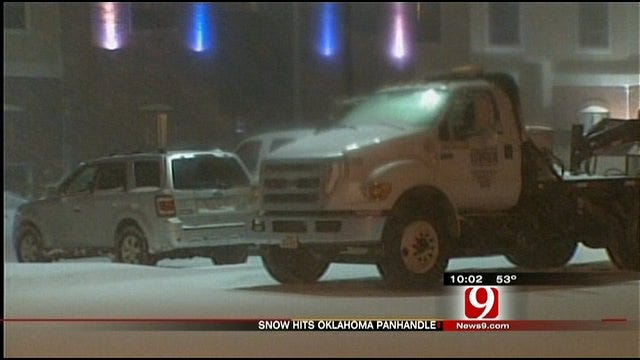 Drivers In Oklahoma Panhandle Urged To Stay Safe In Winter Storm