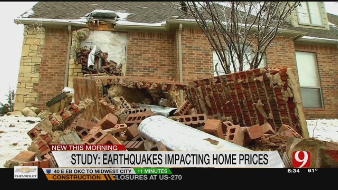 Study: Earthquakes Impacting Home Prices