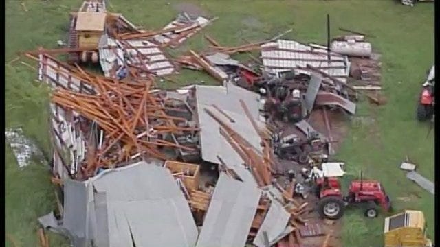 WEB EXTRA: SkyNews6 Surveys Cherokee County Tornado Damage