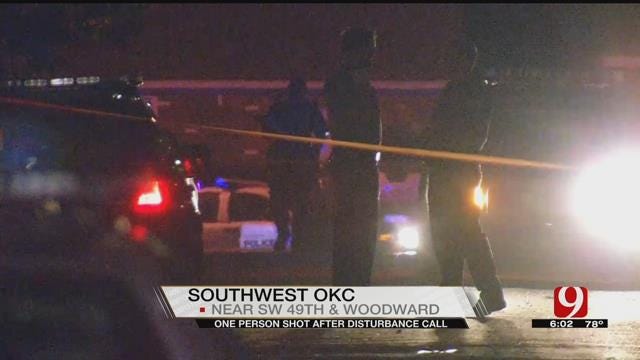 One Person Shot After Disturbance Call In SW OKC