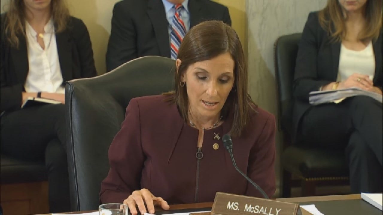 'I Stayed Silent For Many Years': Sen. McSally Says Officer Raped Her In The Military