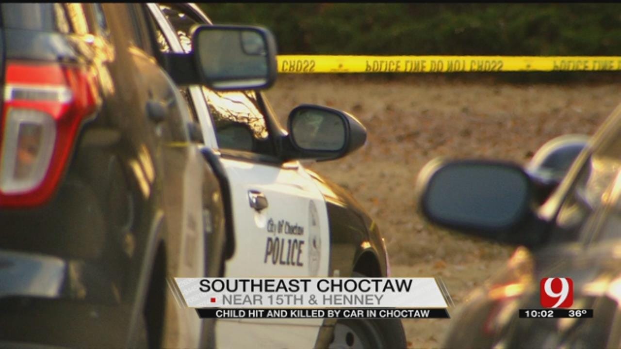 Driveway Crash Kills 1-Year-Old In Choctaw