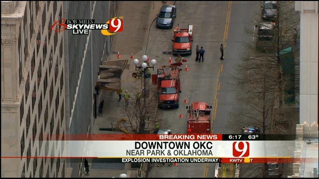 Explosion Reported In Downtown OKC