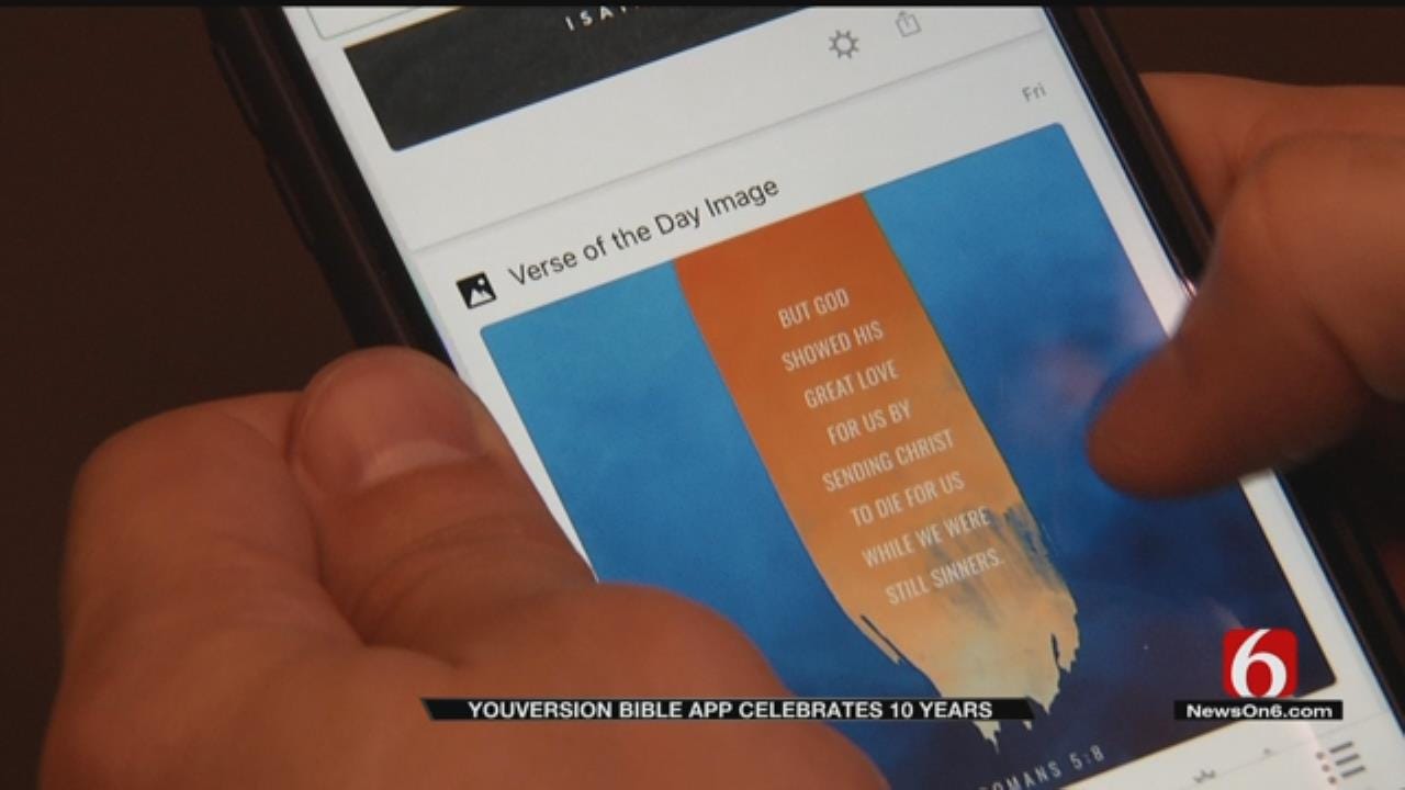 Bible App Created By Oklahoma-Based Church Celebrates 10 Years
