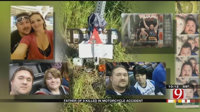 Father Of Nine Killed In Motorcycle Crash