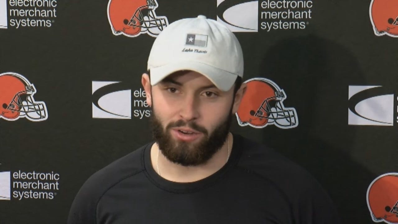 Browns QB Baker Mayfield Press Conference
