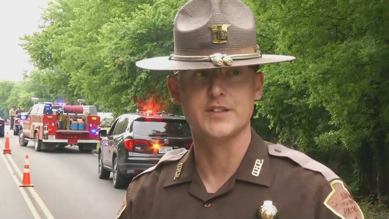 WEB EXTRA: OHP Trooper Russell Cissne Talks About Crashes And Driving Safely