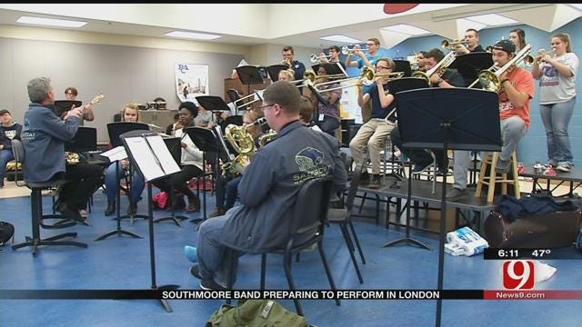 Southmoore Band To Play In London New Year's Day Parade