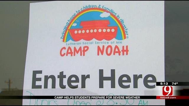 Camp Noah Visits Moore, Prepares Children For Tornado Season