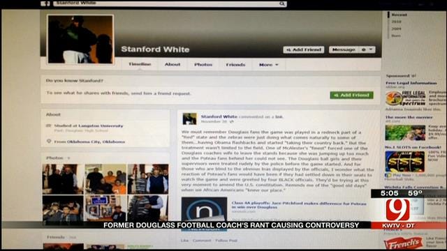 Former Douglass Football Coach Claims Refs Were Racist