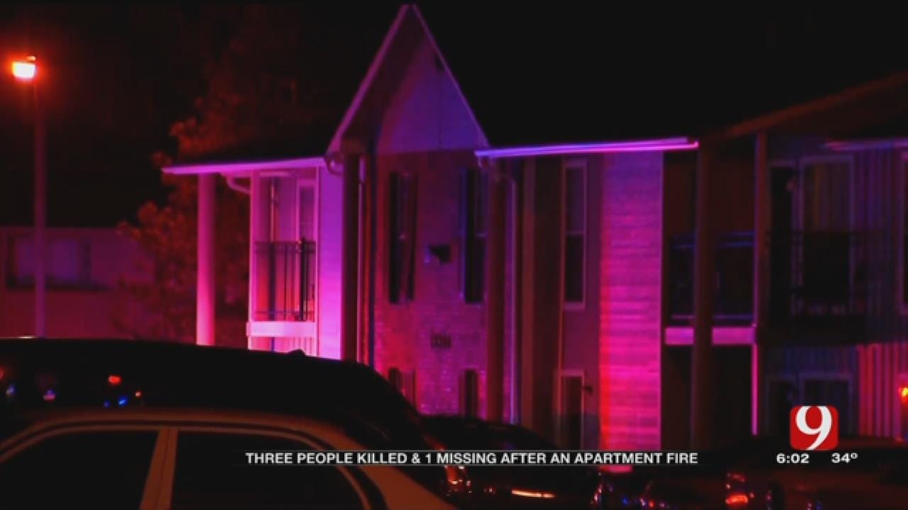 3 Dead After Fire At OKC Apartment